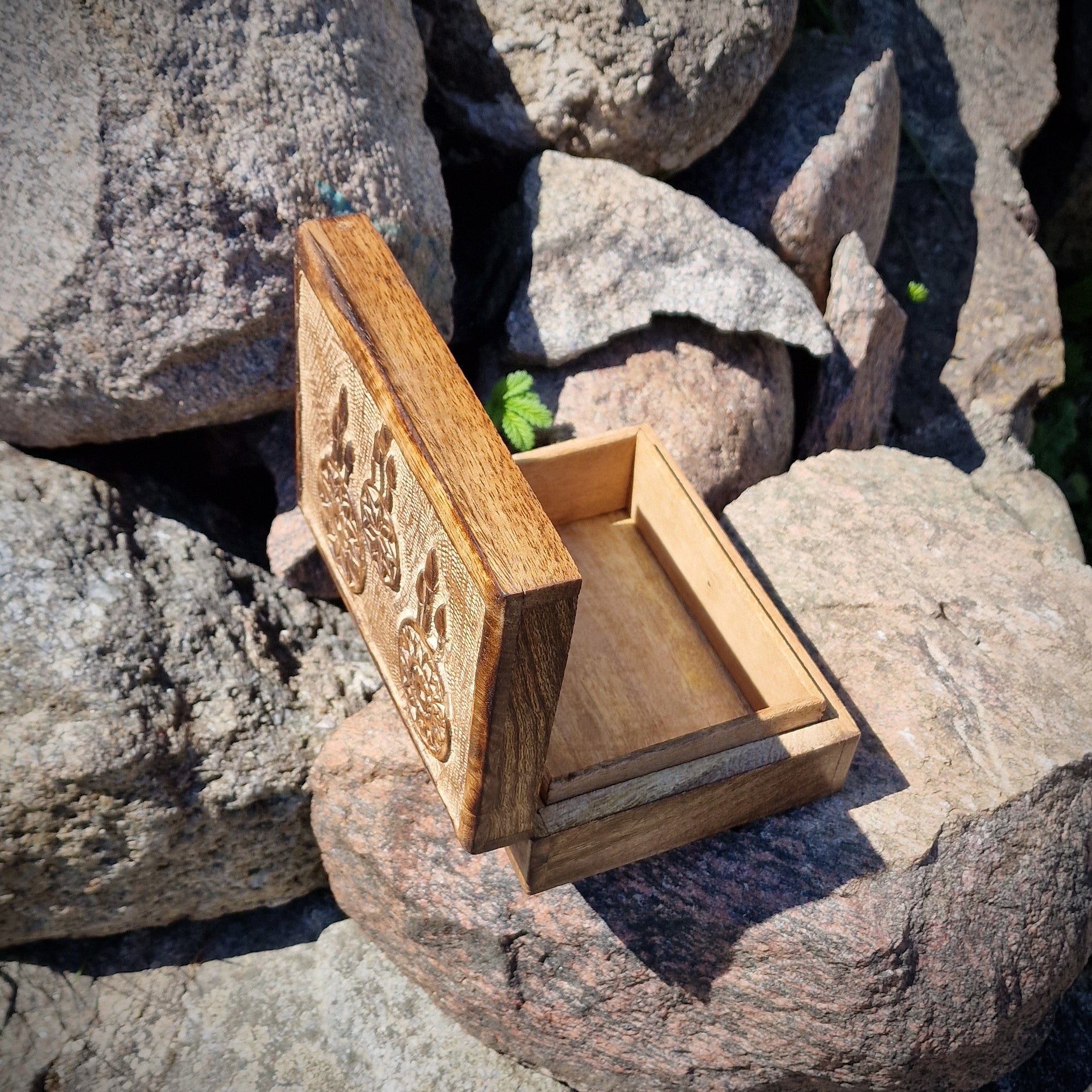 Holztruhe Holzbox Holzkiste Traumfänger Box Schachtel Schatulle Schmuck Dose
