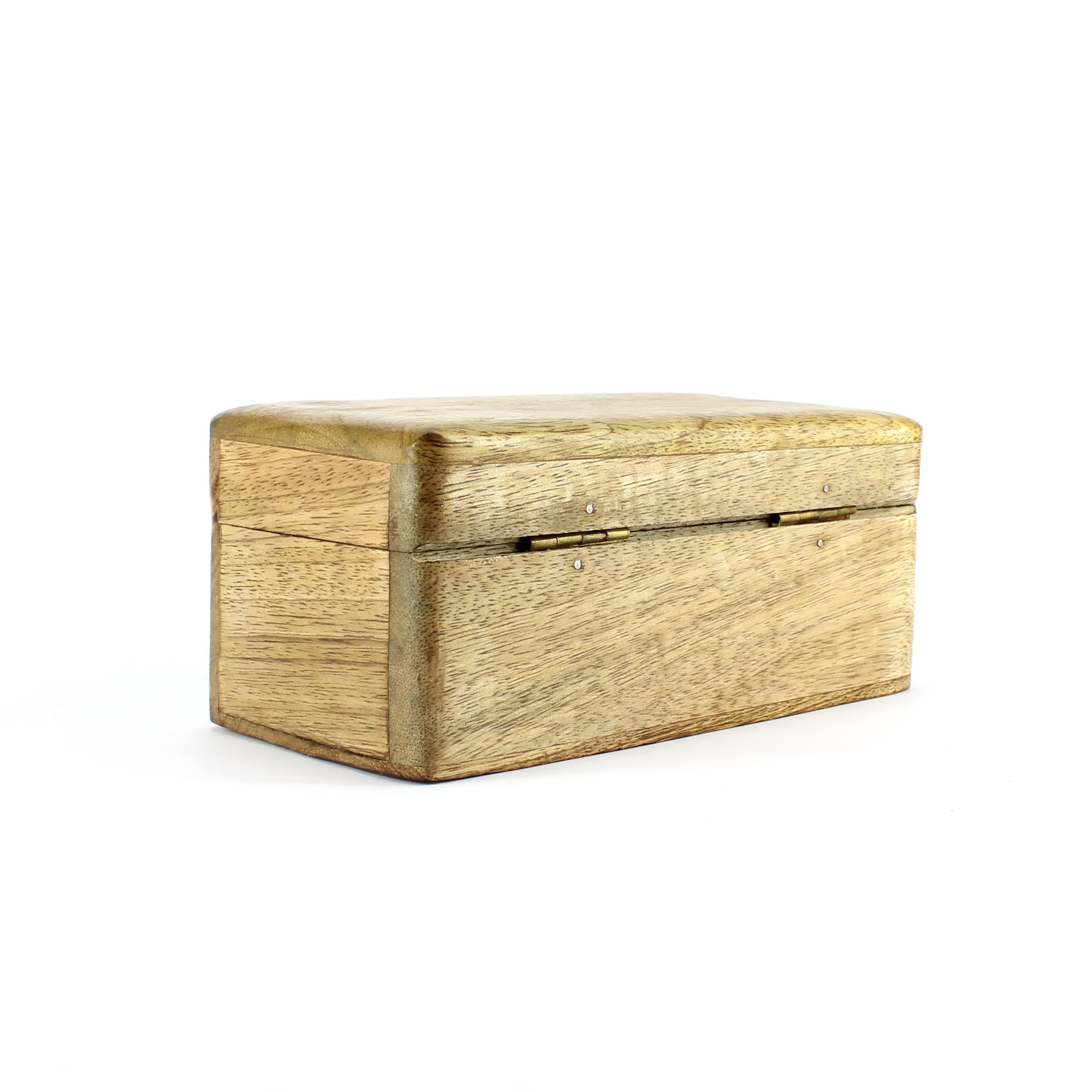 handgefertigte Trickbox aus Mangoholz mit Geheimfach Schublade Schmuckbox Holzbox Geschenkbox Schatztruhe Hidden Tray Puzzle Box