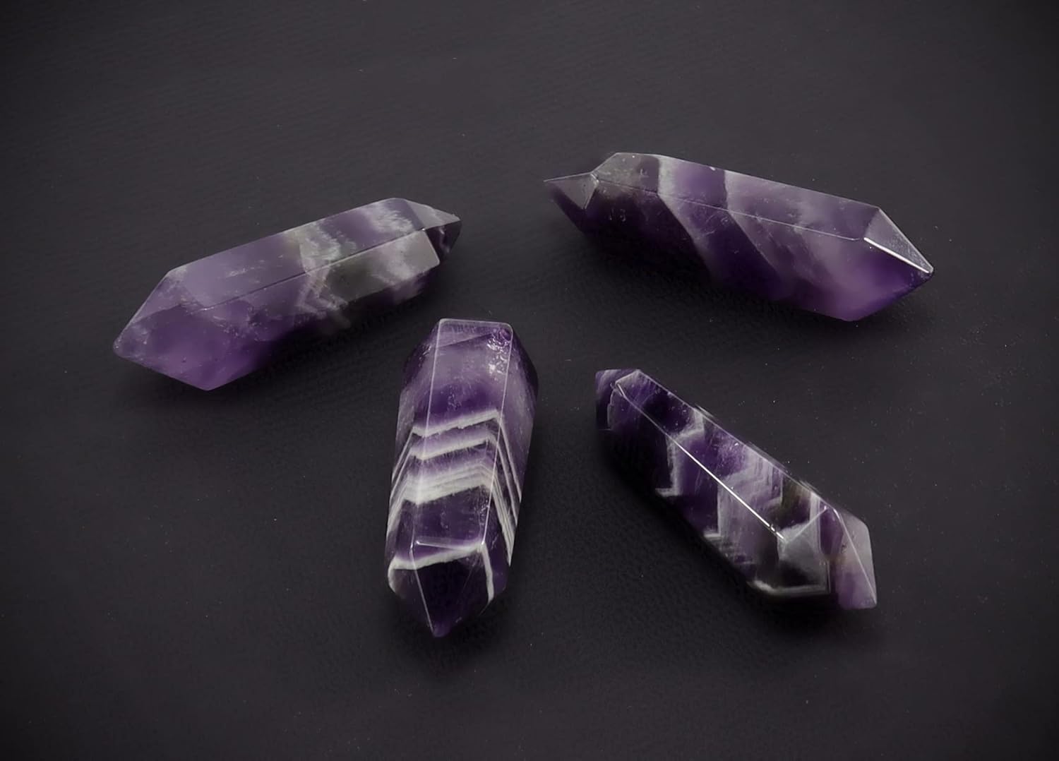 chevron amethyst als doppelender kristall