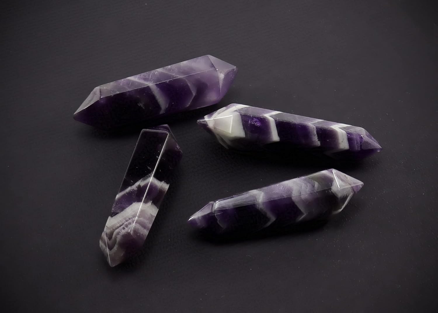 chevron amethyst als doppelender kristall