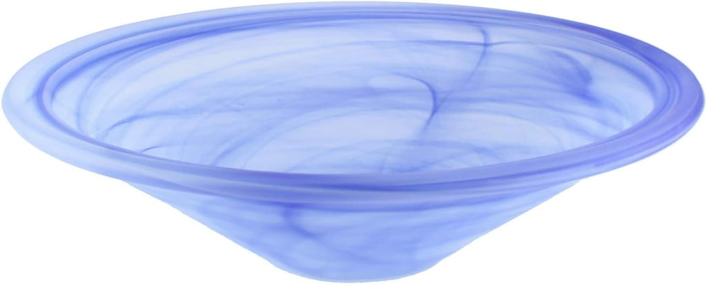 Brunnenschale blau Alabaster rund Glaschale Brunnenschale Ultraschallnebler