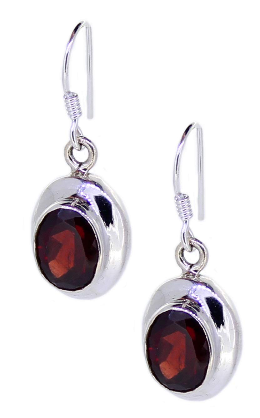 Ohrstecker Ohrringe Ohrhänger roter Granat Stein Trommelstein Anhänger Ohrschmuck Silberschmuck Silberohrringe Silberhänger Silberstecker Edelstein Heilstein Schmuckstein Schmuck Rohstein Rohstück Granatstein Granatschmuck