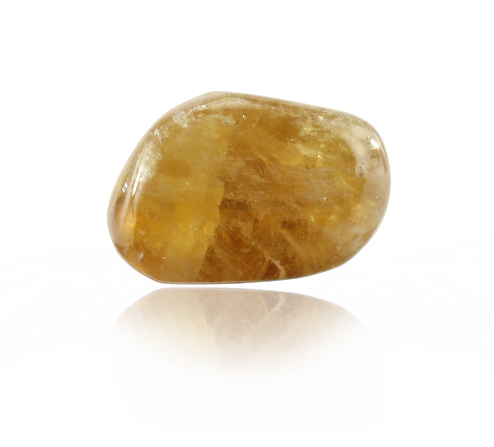 Honigcalcit Schmuck Trommelstein Edelstein Rohsteine Handschmeichler Taschenstein von budawi