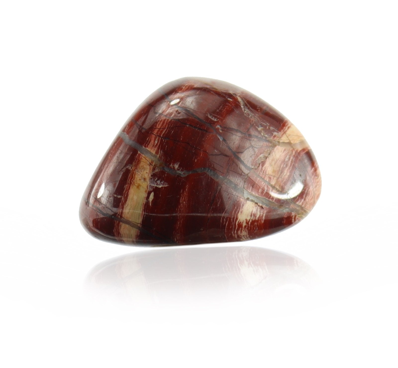 Breckzienjaspis Schmuck Trommelstein Edelstein Rohstein Handschmeichler Taschenstein von budawi