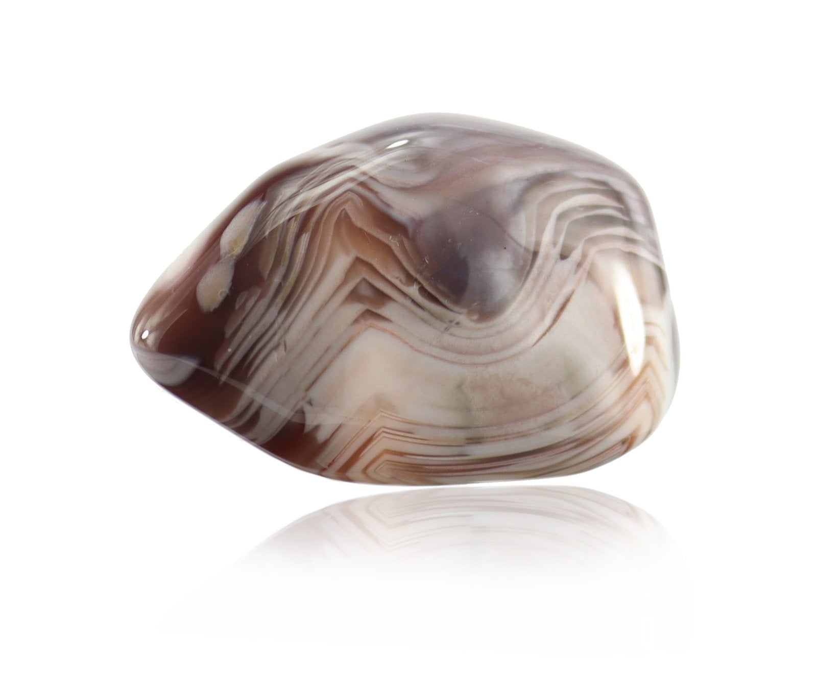 Botswana Achat Schmuck Trommelstein Edelstein Rohstein Handschmeichler Taschenstein von budawi