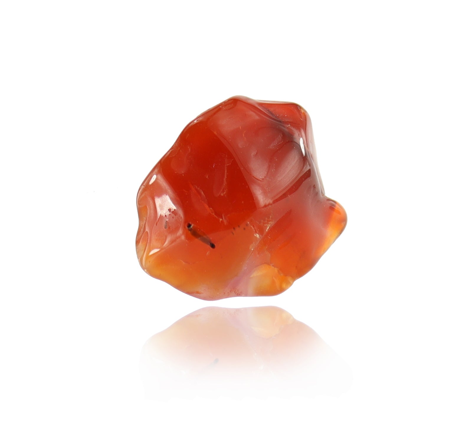 Karneol Schmuck Trommelstein Edelstein Rohsteine Handschmeichler Taschenstein von budawi®