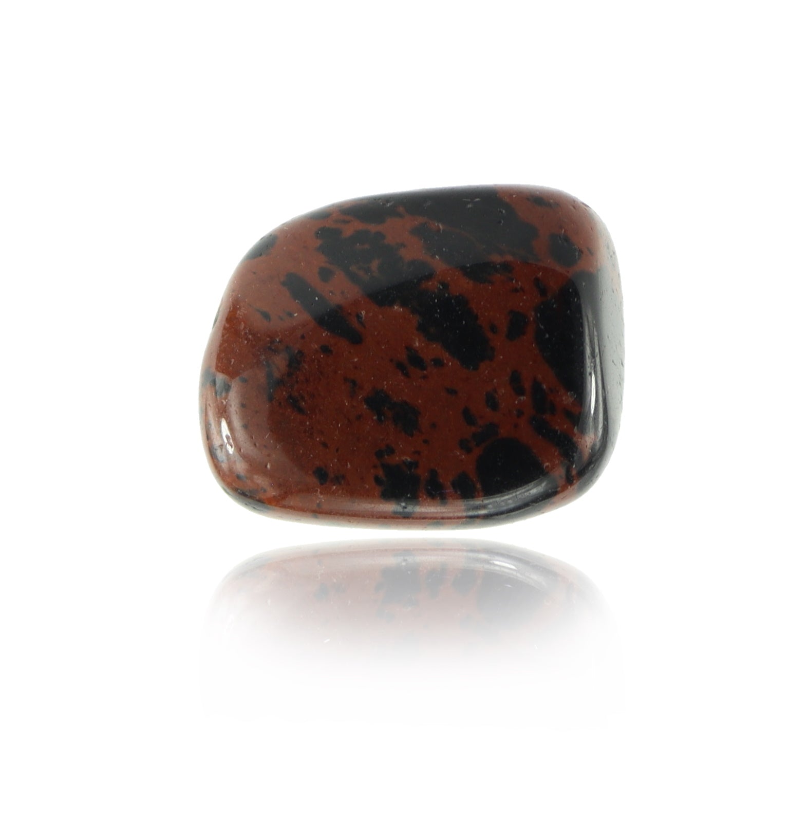 Mahagoniobsidian Obsidian Schmuck Trommelstein Edelstein Rohsteine Handschmeichler Taschenstein von budawi®