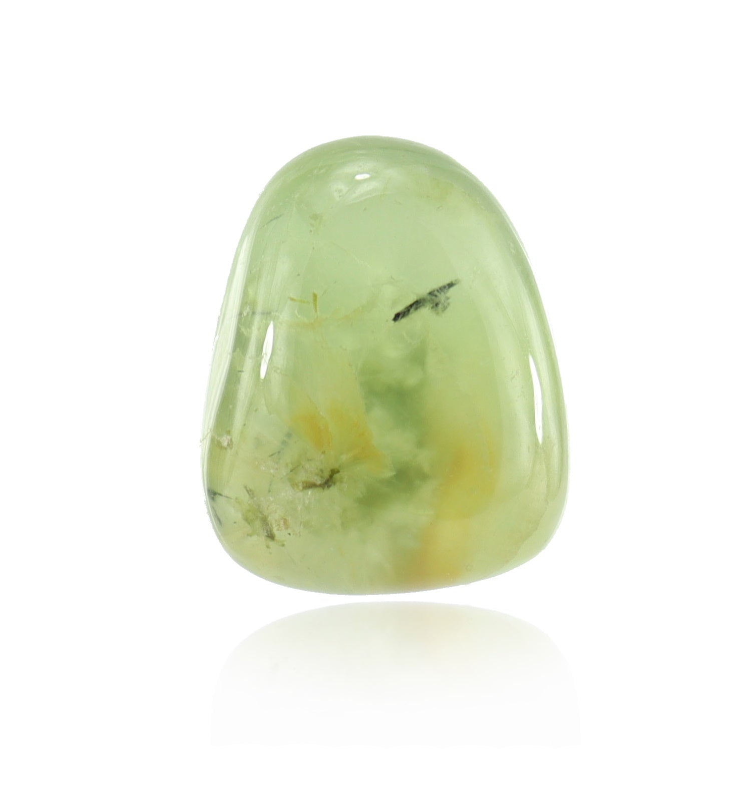 Prehnit Schmuck Trommelstein Edelstein Rohsteine Handschmeichler Taschenstein von budawi®