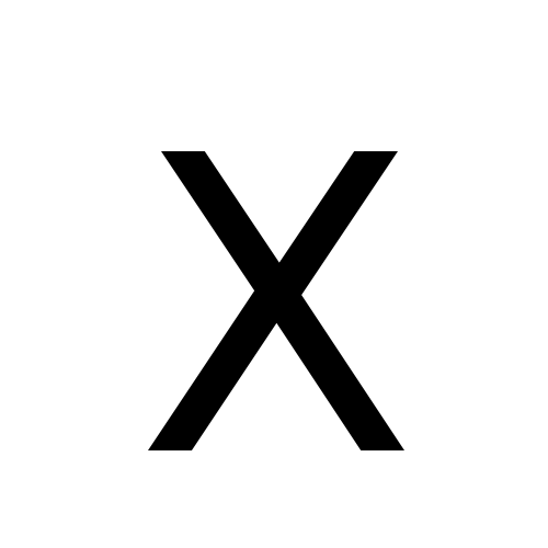 X