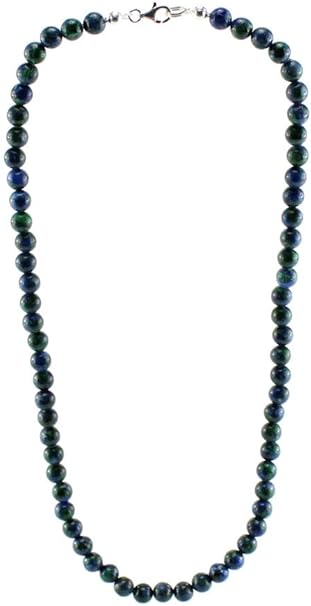 azurit malachit Stein Trommelstein Hals Schmuck Anhänger Edelstein Heilstein Rohstein Rohstück Glücksstein Schutzstein Lochstein Naturstein Amulett Deko Handstein Handschmeichler Kugel Ohrringe Ohrstecker Armband