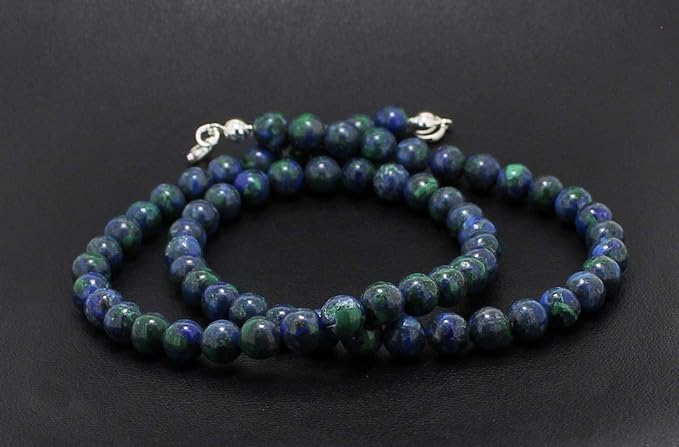 azurit malachit Stein Trommelstein Hals Schmuck Anhänger Edelstein Heilstein Rohstein Rohstück Glücksstein Schutzstein Lochstein Naturstein Amulett Deko Handstein Handschmeichler Kugel Ohrringe Ohrstecker Armband