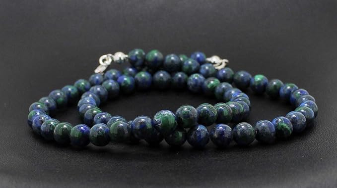azurit malachit Stein Trommelstein Hals Schmuck Anhänger Edelstein Heilstein Rohstein Rohstück Glücksstein Schutzstein Lochstein Naturstein Amulett Deko Handstein Handschmeichler Kugel Ohrringe Ohrstecker Armband