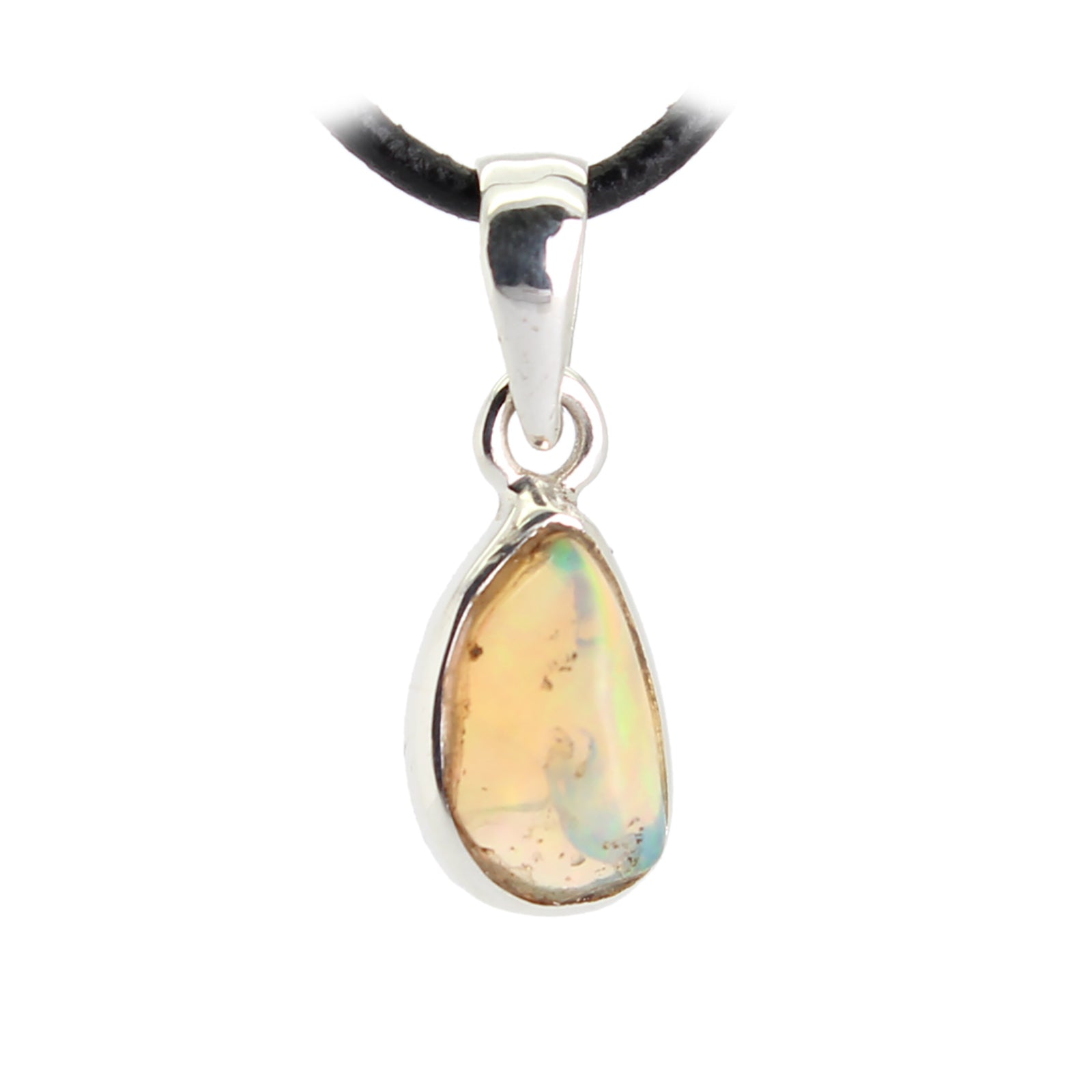 Edelopal Anhänger Kettenanhänger 925er Silber Schmuck Halskettenanhänger Kettenschmuck Stein Trommelstein Rohstein Rohstück Edelstein Heilstein Lochstein Schmuck Naturstein Halsschmuck Silberschmuck Dekostein Dekostück Collier Halskette Schmuckstein Schmuckanhänger Glücksstein Schutzstein Opalstein Opalschmuck