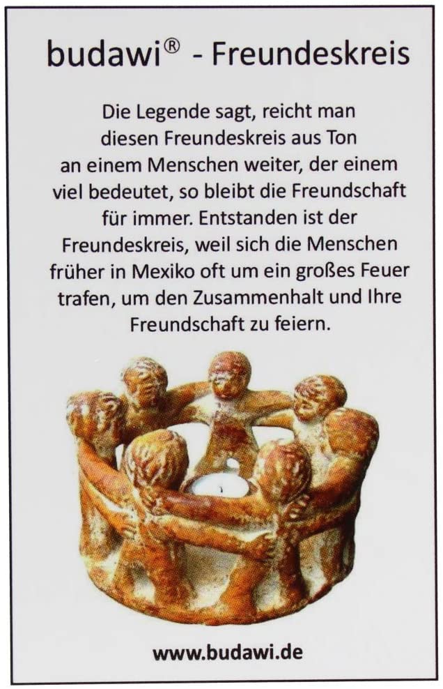 Freundeskreis 4 Figuren rot – Dekoration Wohnraum und Garten