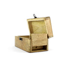handgefertigte Trickbox aus Mangoholz mit Geheimfach Schublade Schmuckbox Holzbox Geschenkbox Schatztruhe Hidden Tray Puzzle Box