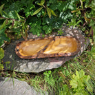 Mangoholz Schale ca. 40 cm Obstschale Snackschale rustikal Dekoschale