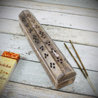 Räucherstäbchenhalter Halter aus Holz für Räucherstäbchen & Räucherkegel