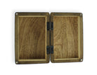 Holztruhe Holzbox aus Mangoholz braun mit Magnetverschluss Schatulle Schmuckschatulle