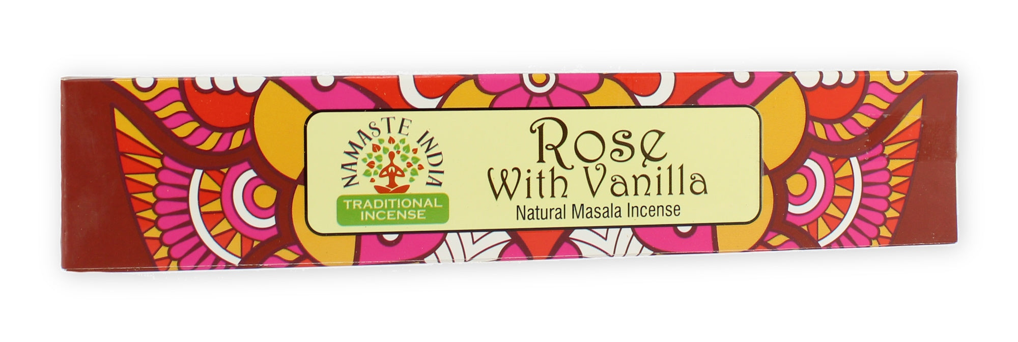 NAMASTE INDIA Räucherstäbchen Sorte Rosa con Vainilla