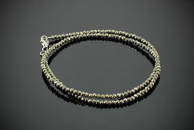 pyrit Stein Trommelstein Hals Schmuck Anhänger Edelstein Heilstein Rohstein Rohstück Glücksstein Schutzstein Lochstein Naturstein Amulett Deko Handstein Handschmeichler Kugel Ohrringe Ohrstecker Armband