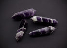 chevron amethyst als doppelender kristall