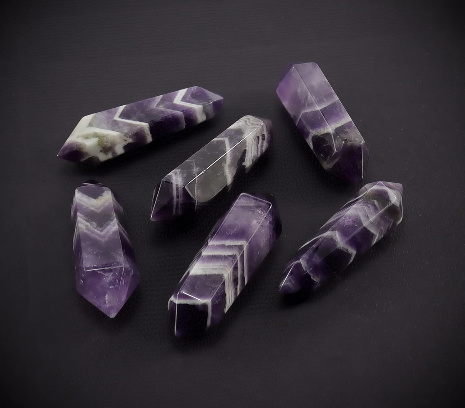 chevron amethyst als doppelender kristall