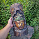 Buddha Wandrelief Gesamtansicht – Unikat Handarbeit Budawi
