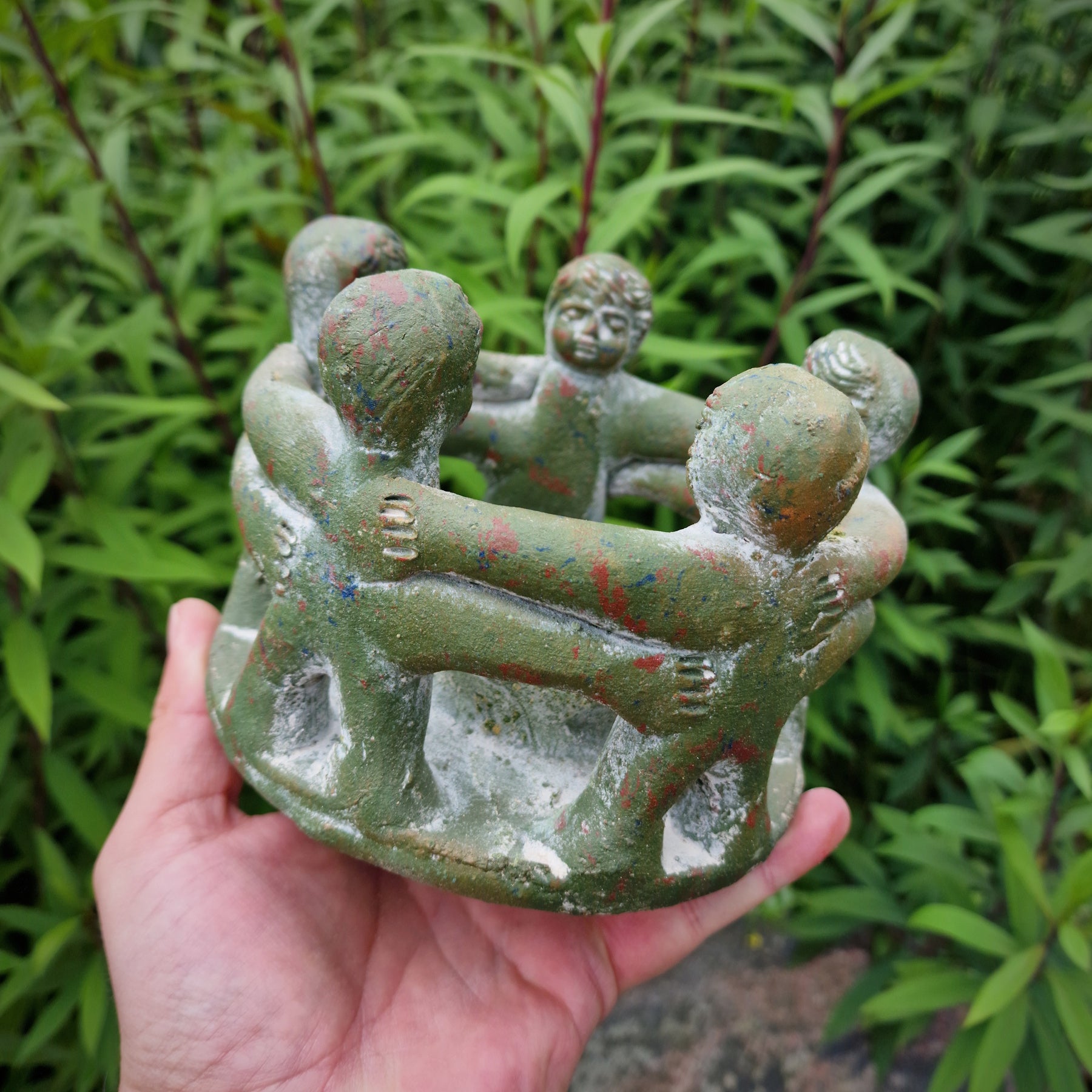 Freundeskreis grün – Dekoration Wohnraum und Garten