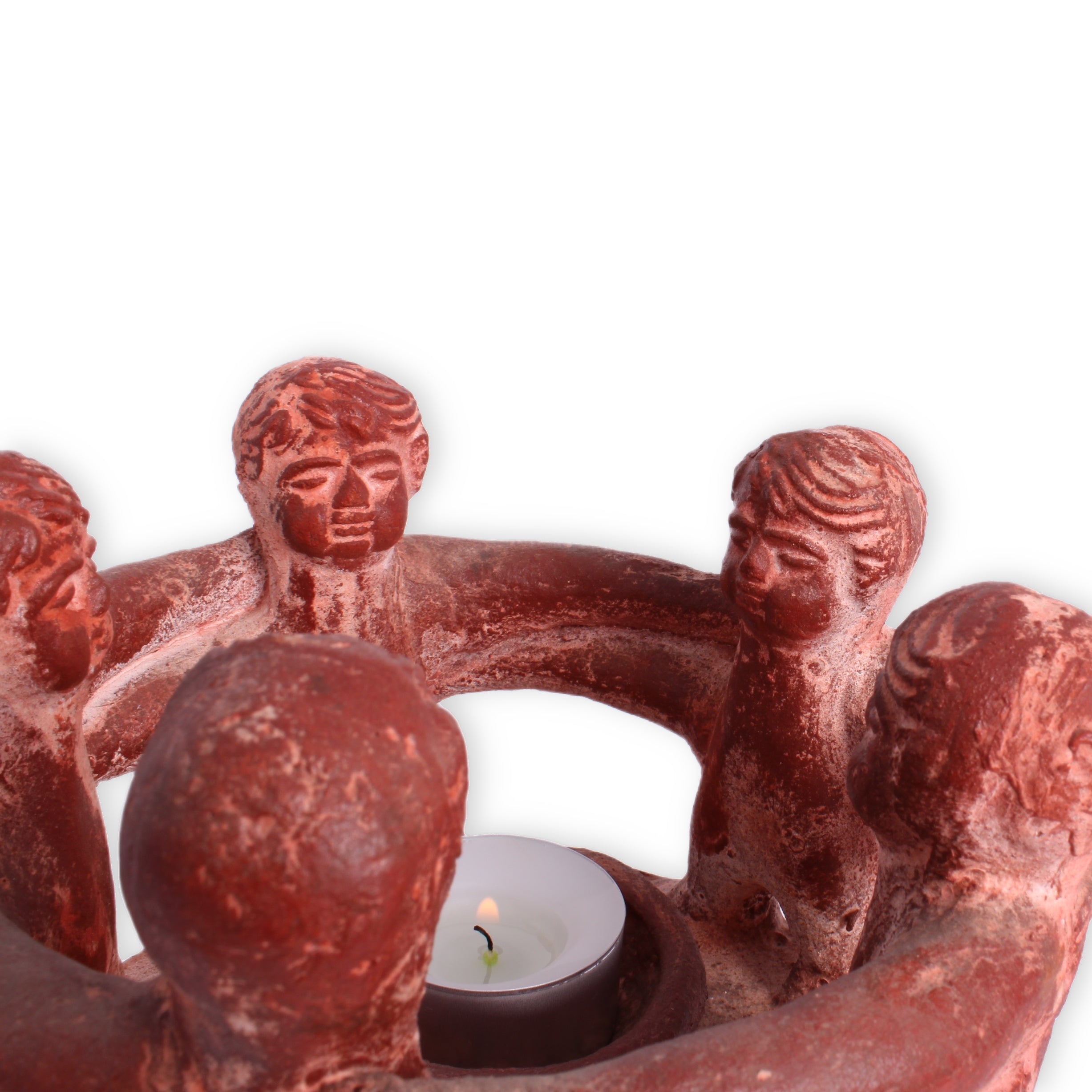 Freundeskreis Terrakotta – Seitenansicht 5 Figuren