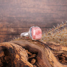Rhodochrosit Ring 925 Silber – Geschenkidee Edelsteinschmuck
