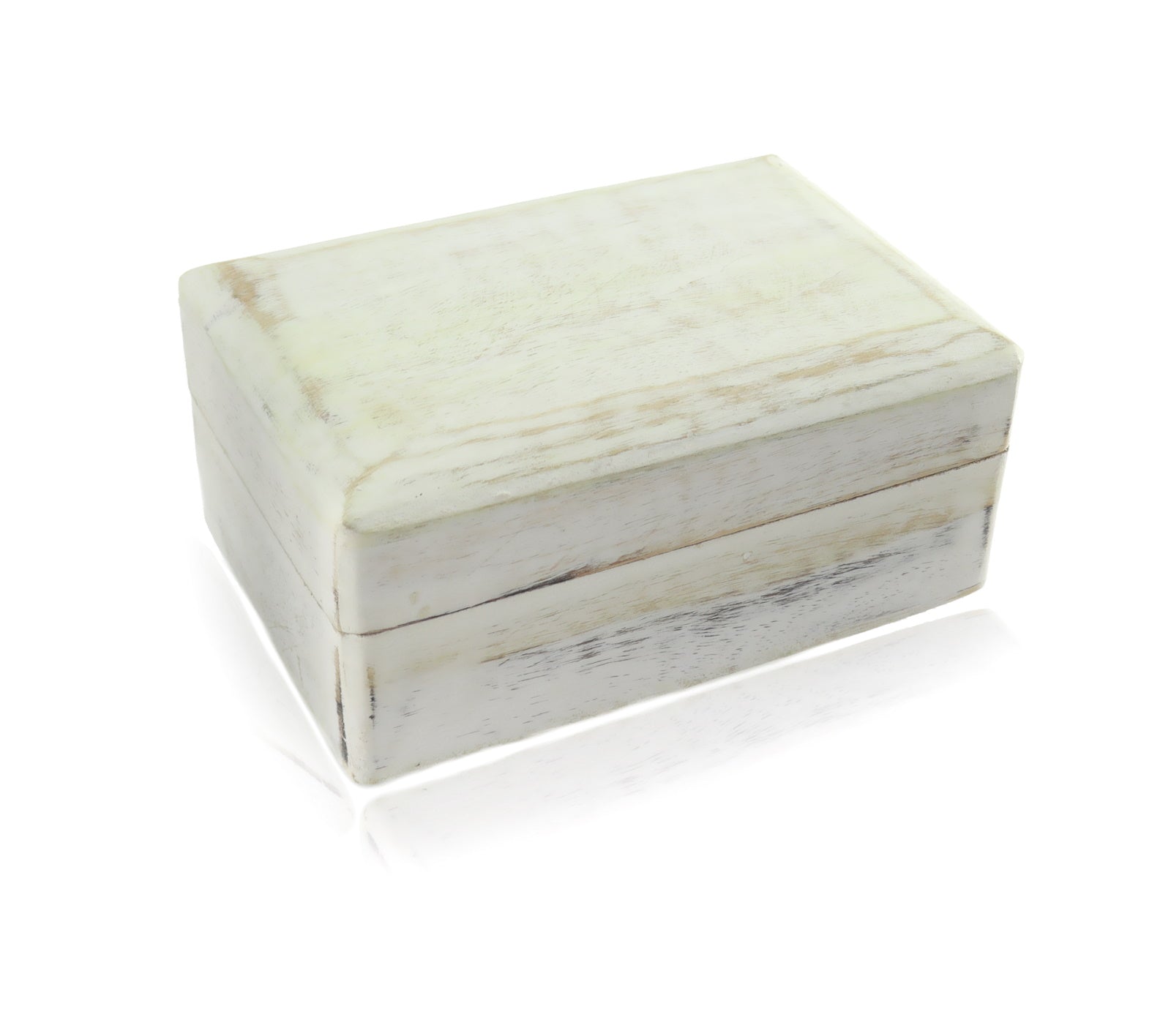 Holztruhe Holzbox Schatulle Truhe Kiste aus Mangoholz 15 x 10 cm mit Magnetverschluss