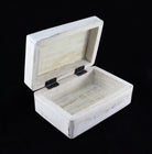 Holztruhe Holzbox Schatulle Truhe Kiste aus Mangoholz 15 x 10 cm mit Magnetverschluss