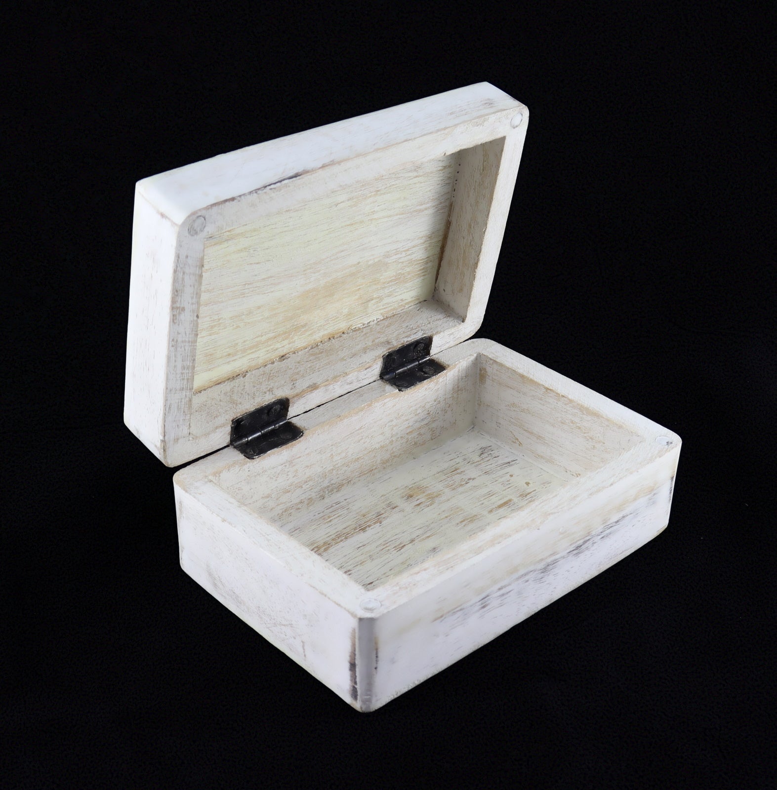 Holztruhe Holzbox Schatulle Truhe Kiste aus Mangoholz 15 x 10 cm mit Magnetverschluss