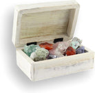 Holztruhe Holzbox Schatulle Truhe Kiste aus Mangoholz 15 x 10 cm mit Magnetverschluss