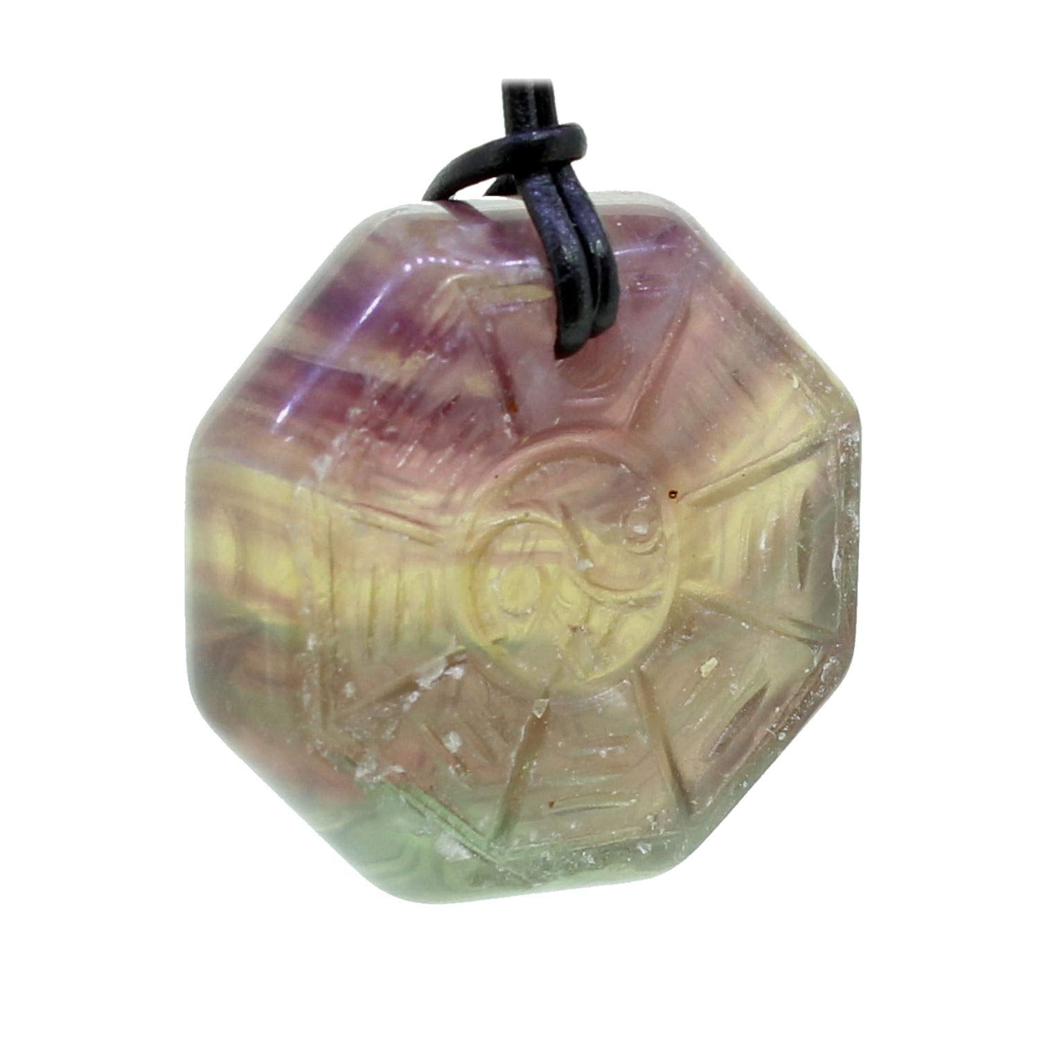 Halskettenanhänger Kettenanhänger Anhänger Regenbogenfluorit grüner blauer Fluorit grün blau Stein Rohstein Rohstück Schmuckanhänger Donut Edelsteindonut Edelstein Heilstein Rohstein Rohstück Fluoritanhänger Fluoritstein Fluoritschmuck