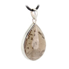 Rauchquarz Anhänger Kettenanhänger 925er Silber Schmuck Halskettenanhänger Kettenschmuck Stein Trommelstein Rohstein Rohstück Edelstein Heilstein Lochstein Schmuck Naturstein Halsschmuck Silberschmuck Dekostein Dekostück Collier Halskette Schmuckstein Schmuckanhänger Glücksstein Schutzstein