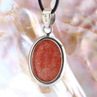 Sonnenstein Cabochon Anhänger Kettenanhänger 925er Silber Schmuck Halskettenanhänger Kettenschmuck Stein Trommelstein Rohstein Rohstück Edelstein Heilstein Lochstein Schmuck Naturstein Halsschmuck Silberschmuck Dekostein Dekostück Collier Halskette Schmuckstein Schmuckanhänger Glücksstein Schutzstein Depressionen heilen