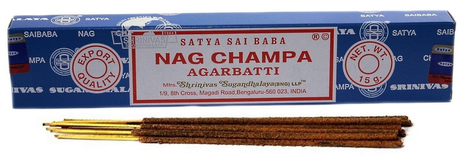 SATYA SAI BABA Räucherstäbchen Sorte NAG CHAMPA AGARBATTI