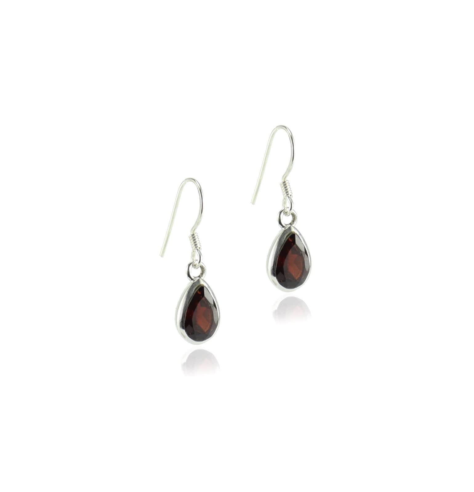Ohrstecker Ohrringe Ohrhänger roter Granat Stein Trommelstein Anhänger Ohrschmuck Silberschmuck Silberohrringe Silberhänger Silberstecker Edelstein Heilstein Schmuckstein Schmuck Rohstein Rohstück Granatstein Granatschmuck