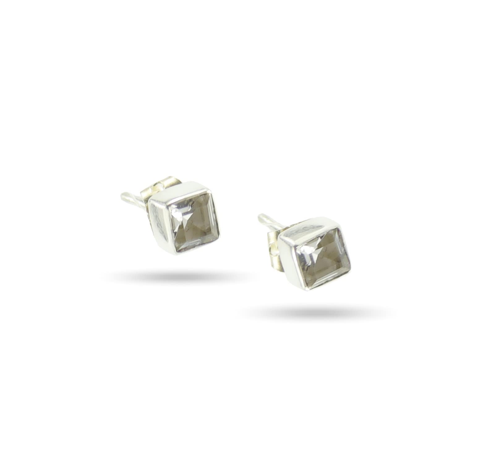 bergkristall ohrstecker ohrringe Ohrhänger Ohrschmuck Stein Trommelstein Rohstein Schmuck Silberschmuck Hänger Perlen Edelstein Heilstein Schmuckstein Glücksstein Schutzstein Silberstecker Kristallschmuck Kristalle