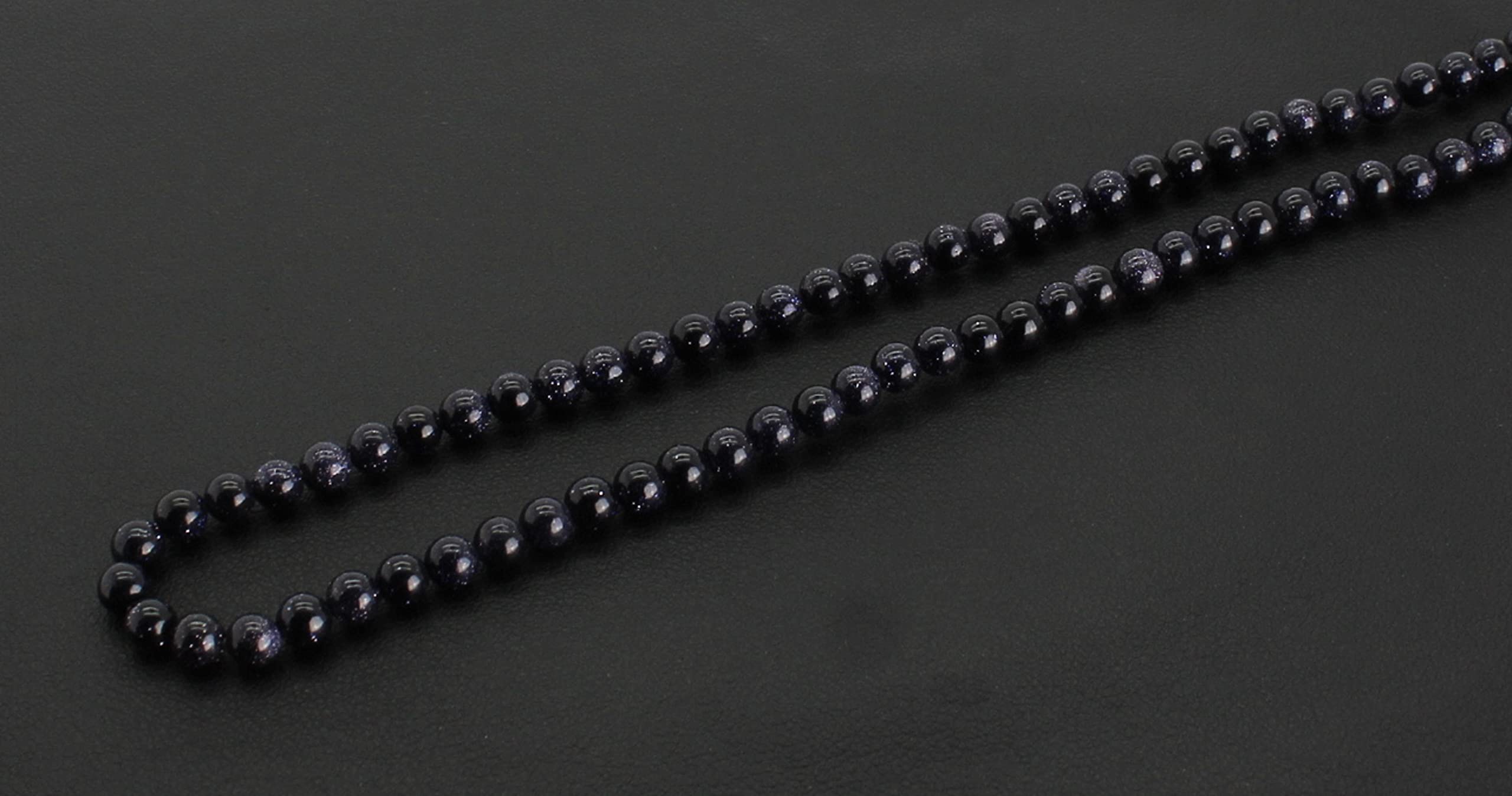 Halskette Kette aus Blaufluss Blaufluß Stein Trommelstein Anhänger Kugelkette Perlenkette Blauflußkette Blauflussstein Blauflussschmuck Blauflusssteine Blaufluss Blaufluß Collier Halsschmuck Schmuck Glücksstein Schutzstein Steinkette Edelstein