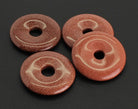 Halskettenanhänger Kettenanhänger Kettenschmuck Goldfluß Goldfluss Stein Trommelstein Anhänger Donut Edelsteindonut Heilsteindonut Halsschmuck Schmuckstein Rohstein Rohstück Schmuckanhänger Silberanhänger Silberschmuck Donutanhänger