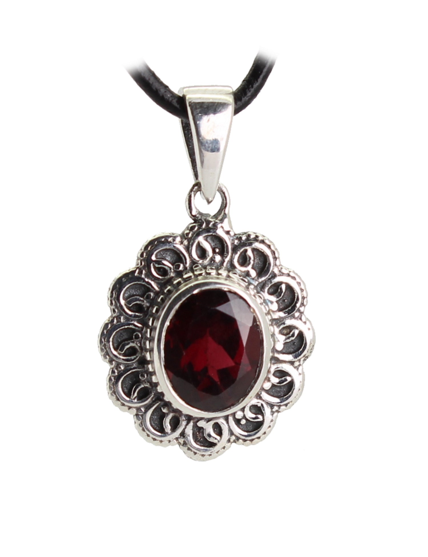 Halskettenanhänger Kettenschmuck Kettenanhänger Granat Stein Trommelstein Anhänger Rohstein Rohstück Halsschmuck Silberschmuck Schmuckstein Schmuckanhänger Edelstein Heilstein Granatstein Granatschmuck Granatanhänger