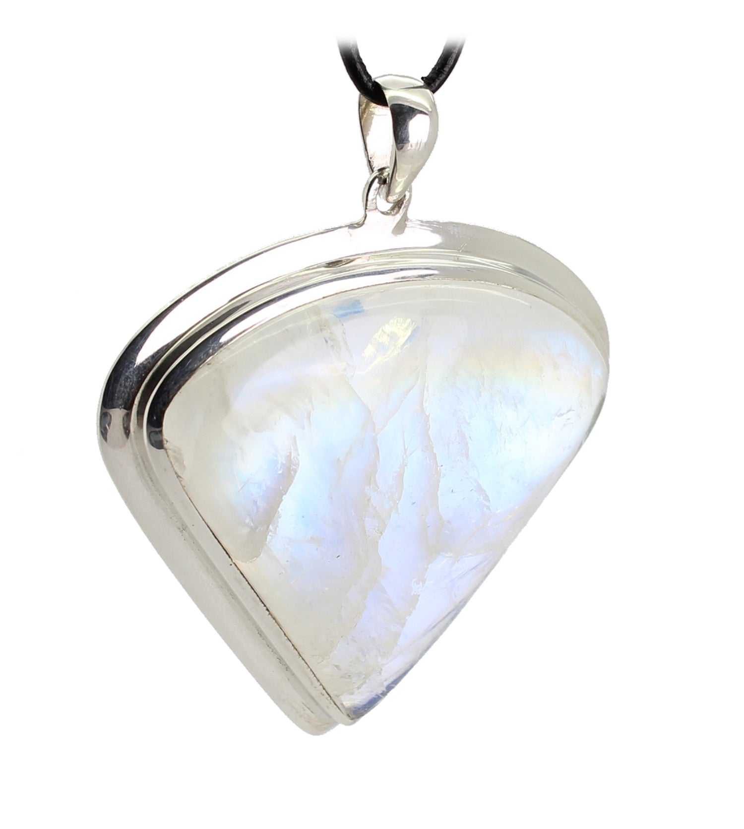 Halskettenanhänger Kettenanhänger Kettenschmuck Moonstone Mondstein Regenbogenmondstein Trommelstein Anhänger Rohstein Rohstück Edelstein Heilstein Schmuckanhänger Silberschmuck Halsschmuck Kettenschmuck Schmuckstein Mondsteine Mondsteinschmuck