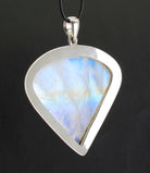 Halskettenanhänger Kettenanhänger Kettenschmuck Moonstone Mondstein Regenbogenmondstein Trommelstein Anhänger Rohstein Rohstück Edelstein Heilstein Schmuckanhänger Silberschmuck Halsschmuck Kettenschmuck Schmuckstein Mondsteine Mondsteinschmuck