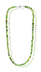 Halskette Kette aus Serpentin Chyta Chita Peru Stein Trommelstein Anhänger Perlenkette Kugelkette Collier Buttonkette Halsschmuck Edelstein Heilstein Halsschmuck Schmuck Schmuckstein Rohstein Rohstück Schmuckkette Schmuckcollier Serpentinstein Serpentinschmuck