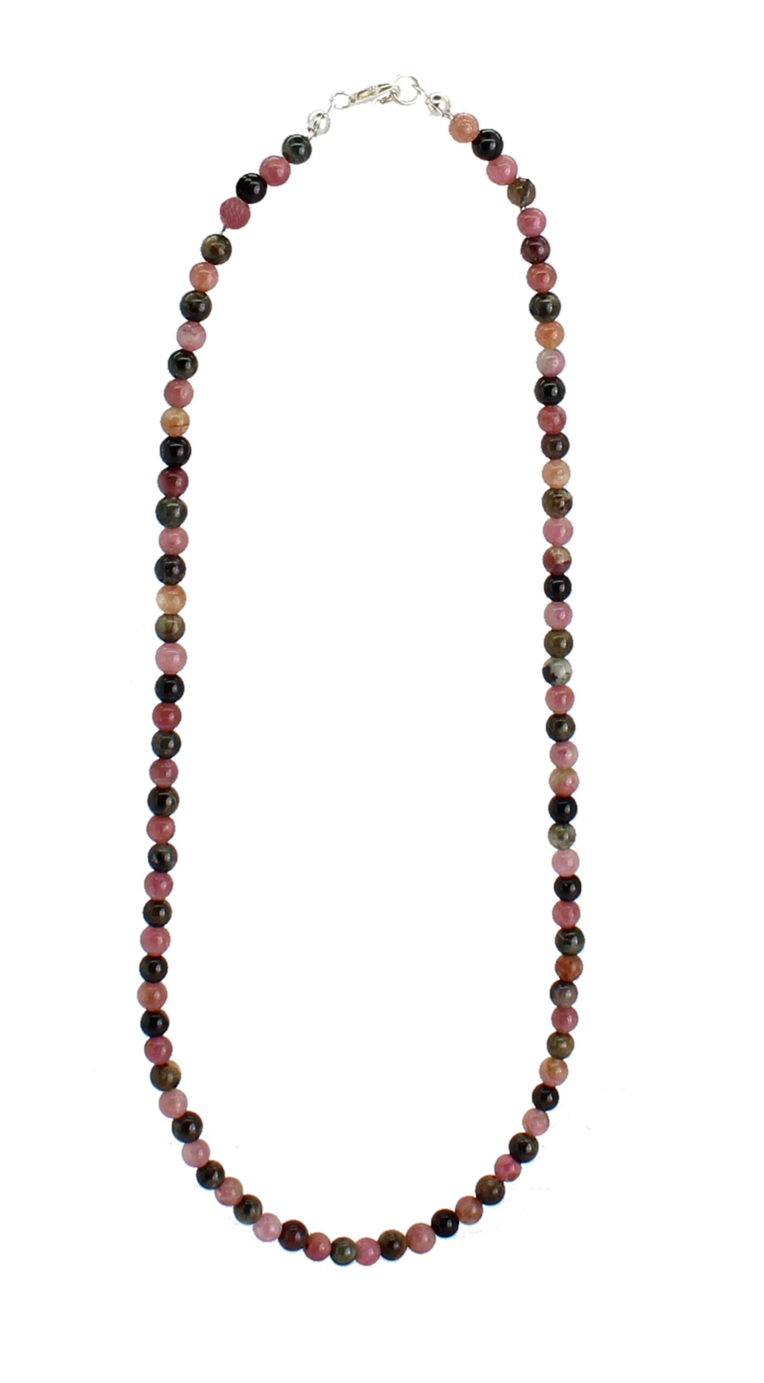 rosa grüner blauer Turmalin Stein Trommelstein Perlenkette Kugelkette Kette Halskette Buttonkette Collier Halsschmuck Kettenschmuck Edelstein Heilstein Edelsteinkette Heilsteinkette Schmuck Rohstein Rohstück rosa grüne blaue Turmalinkette Turmalinschmuck Turmalinstein